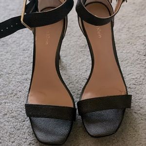 Calvin Klein platform sandals